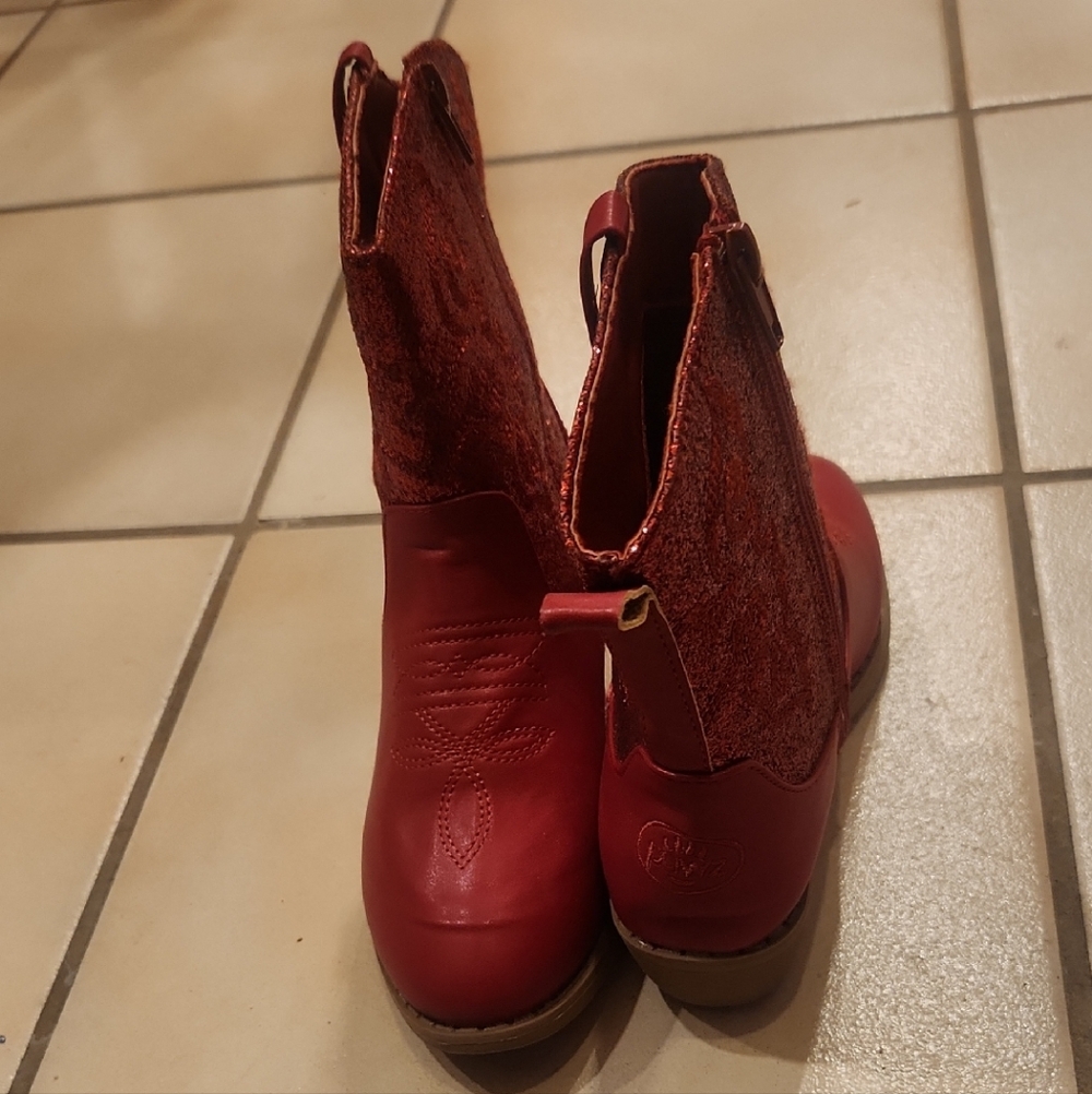 PAWZ Kids Red Boots